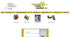 Desktop Screenshot of cordescanarias.com