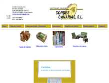 Tablet Screenshot of cordescanarias.com